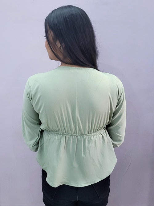 Pastel Green Top