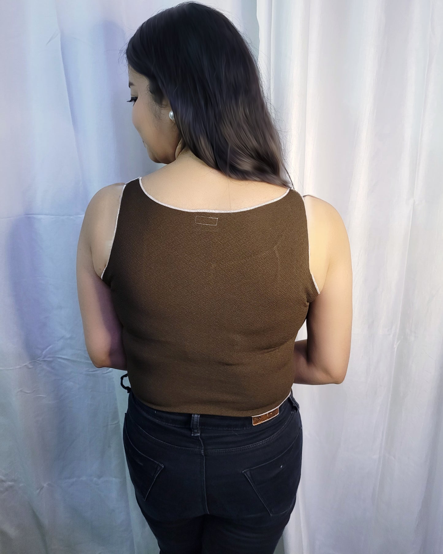 Brown Tank Top