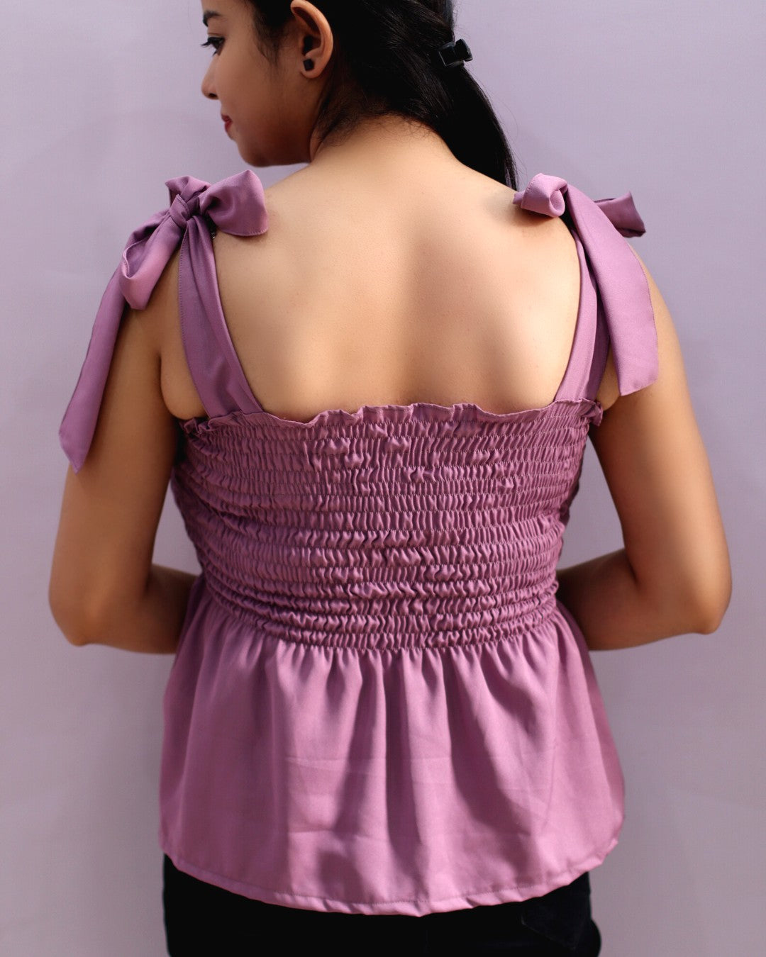 Lavender Knot Top