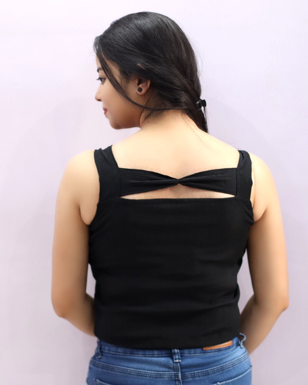 Black Crop Top